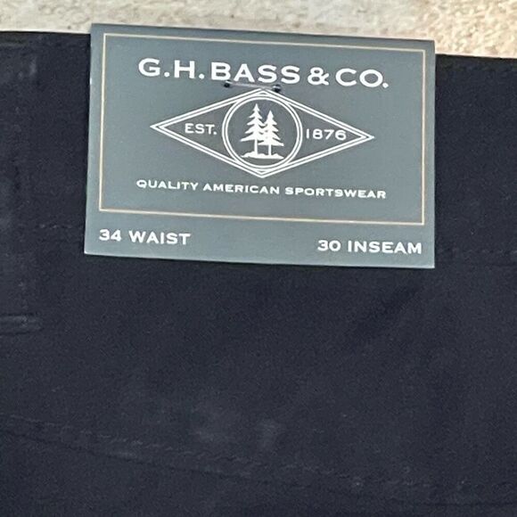 G. H. Bass & Co Everywhere Tech Pants Men’s Casual Slim Fit Size 34” x 30” - Picture 6 of 8